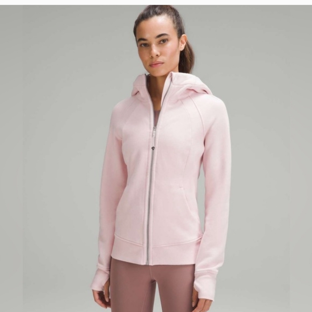 Lululemon Scuba Hoodie Full Zip Pink Size 2